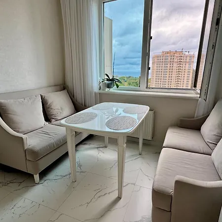Apartamento аркадия !26 жемчужина вид море, место в паркинг