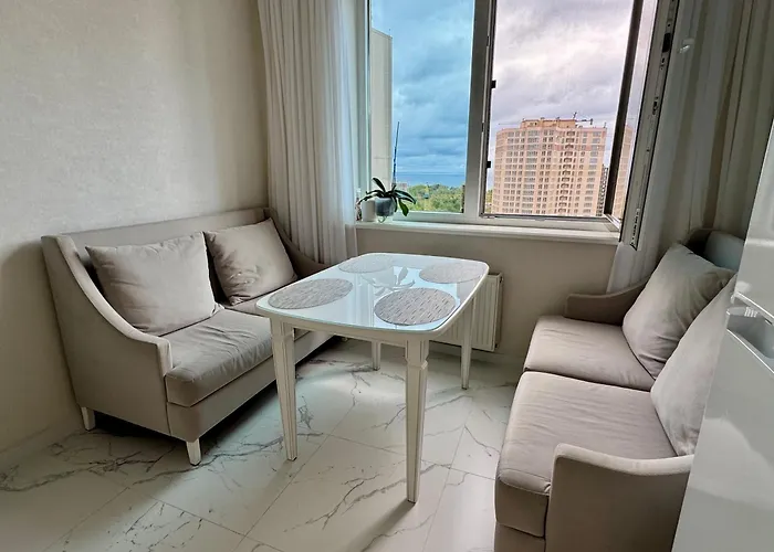 Appartement аркадия !26 жемчужина вид море, место в паркинг