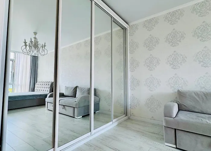 аркадия !26 жемчужина вид море, место в паркинг Appartement *